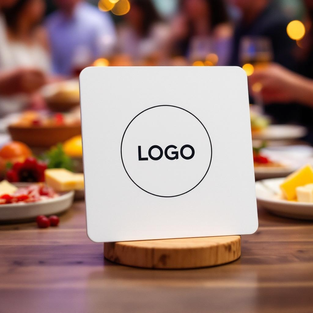 SOUS-VERRE CARRÉ IMPRIMÉ 1 COUL.